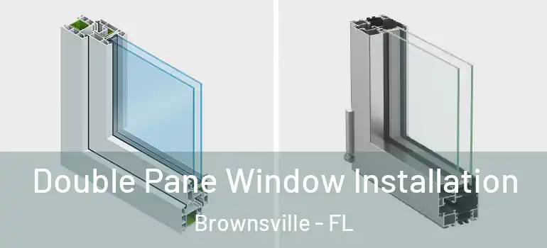 Double Pane Window Installation Brownsville - FL