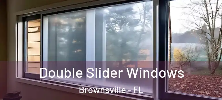  Double Slider Windows Brownsville - FL