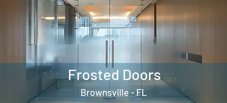  Frosted Doors Brownsville - FL