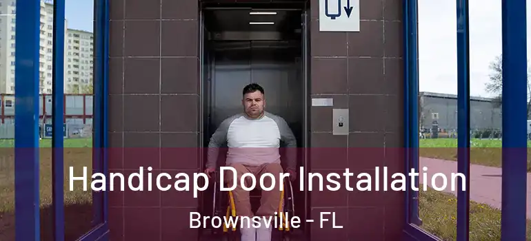 Handicap Door Installation Brownsville - FL