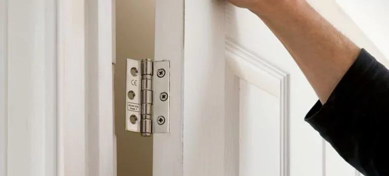 Bathroom Stall Door Hinge Repair in Brownsville, FL