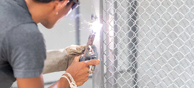 Commercial Mesh Door Repair in Brownsville, FL