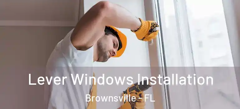 Lever Windows Installation Brownsville - FL