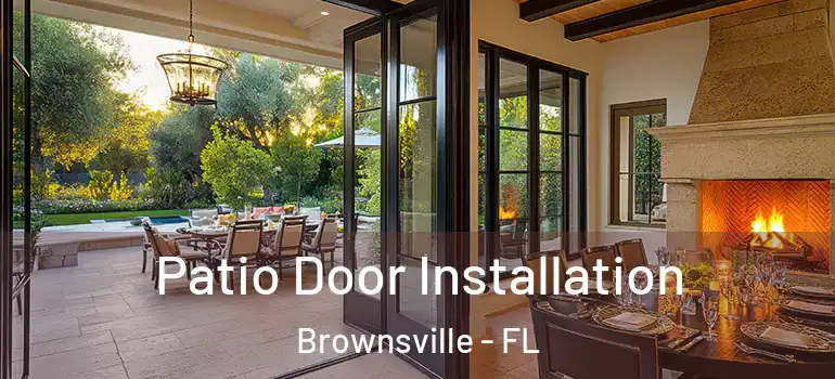 Patio Door Installation Brownsville - FL