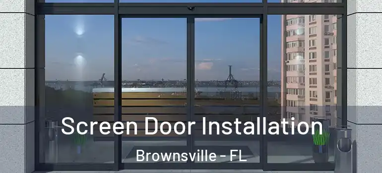  Screen Door Installation Brownsville - FL