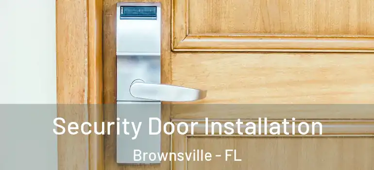Security Door Installation Brownsville - FL