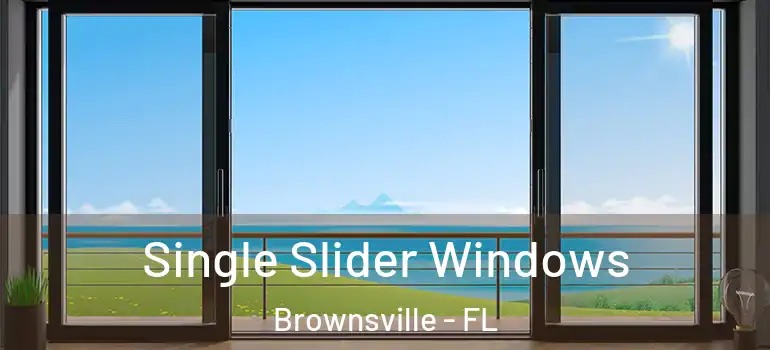  Single Slider Windows Brownsville - FL