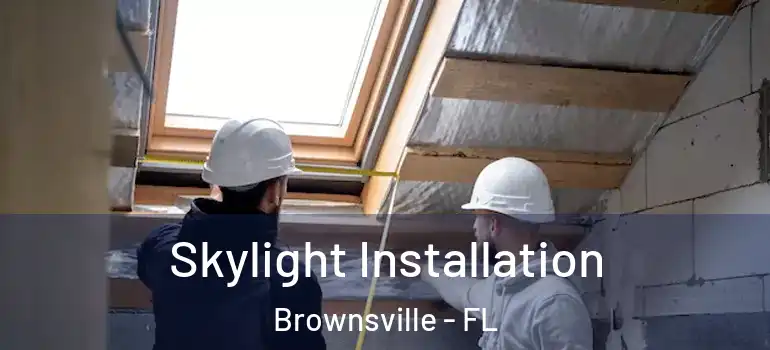  Skylight Installation Brownsville - FL