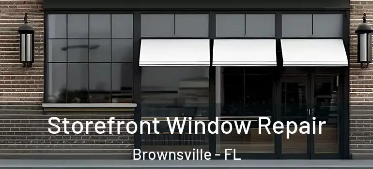 Storefront Window Repair Brownsville - FL