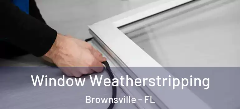  Window Weatherstripping Brownsville - FL