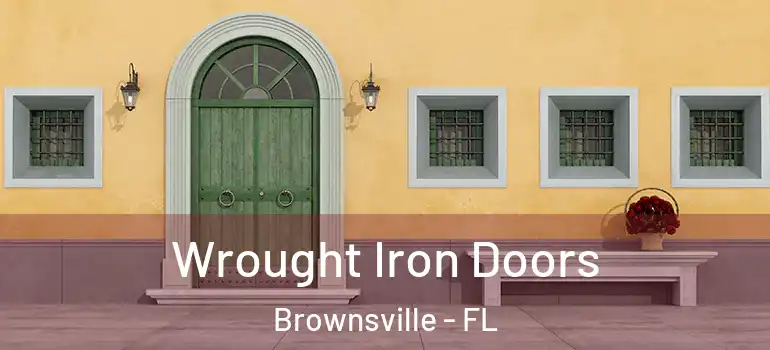 Wrought Iron Doors Brownsville - FL